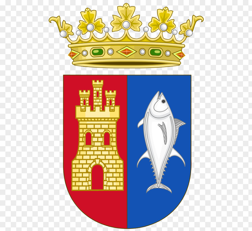 Vector Border Kingdom Of León Castile Crown Coat Arms PNG