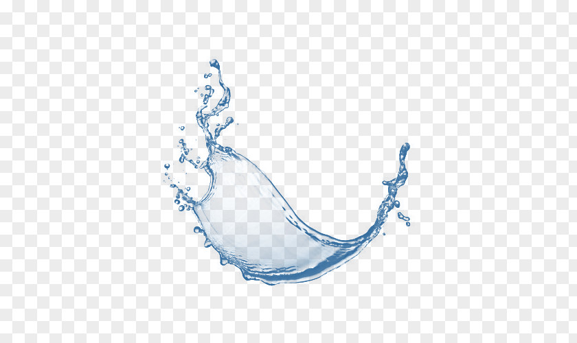 White Water Liquid PNG