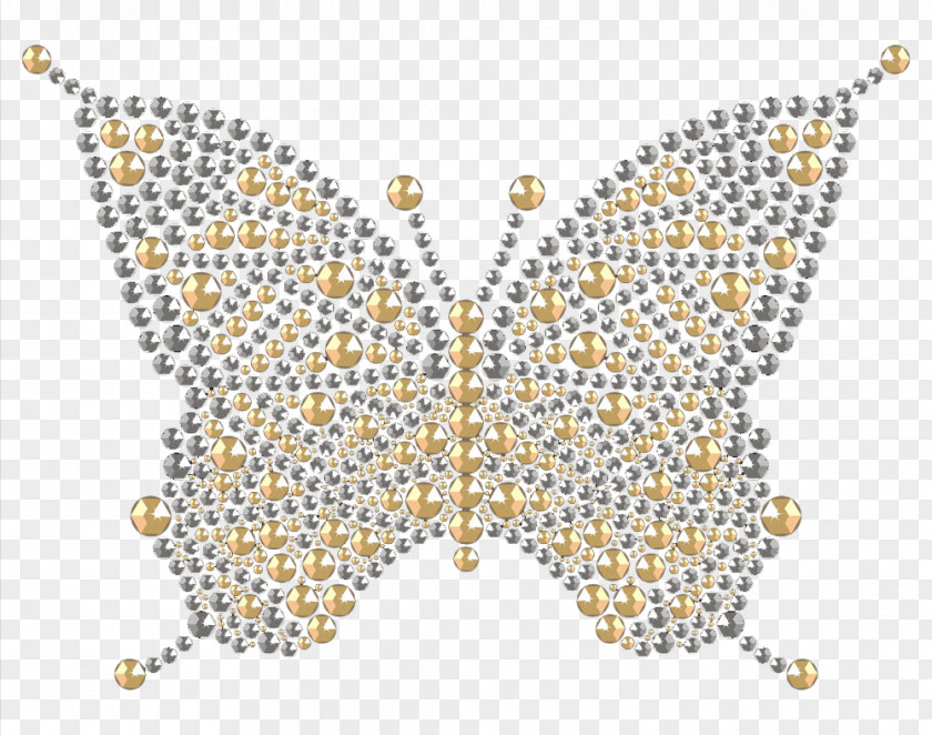 Butterfly Gold Jewellery Download Icon PNG