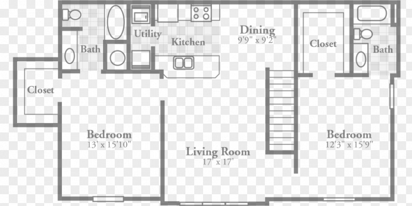 House Floor Plan Loft PNG