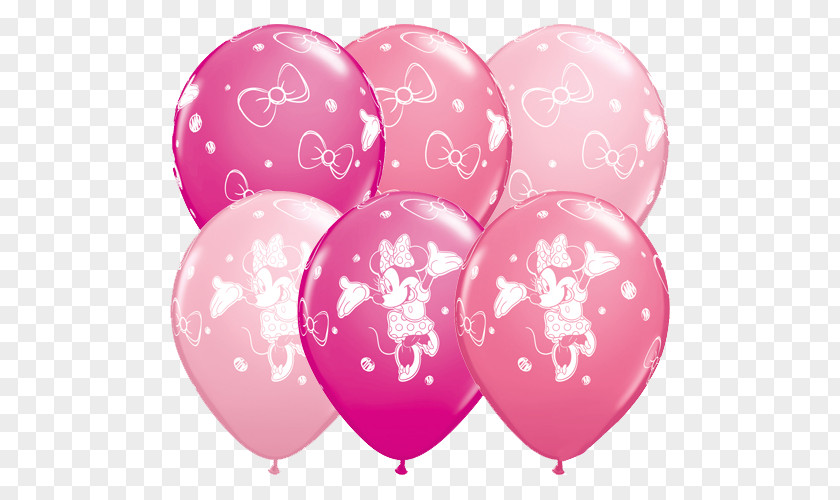 Minnie Mouse Mickey Balloon Birthday Party PNG