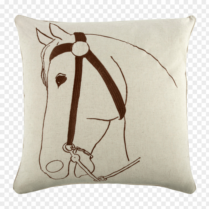 Pillow Throw Pillows Cushion Thoroughbred Linen PNG