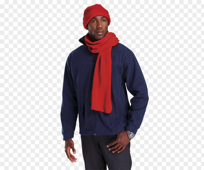 Polar Fleece Hoodie Glove Scarf Acrylic Fiber PNG