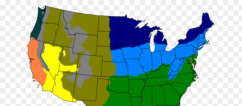 United States Humid Subtropical Climate Weather Map PNG