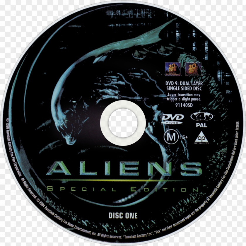 Alien Movie Compact Disc HD DVD Film PNG