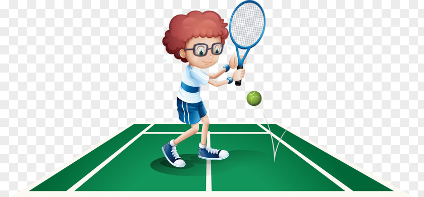 Boy Playing Tennis 4 Pics 1 Word Centre Royalty-free PNG