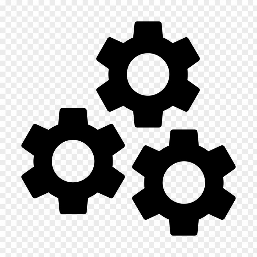 Circle Dots Floating Material Gear PNG