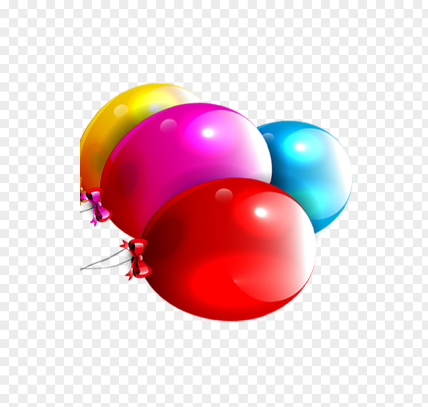 Four Balloons Balloon Designer PNG