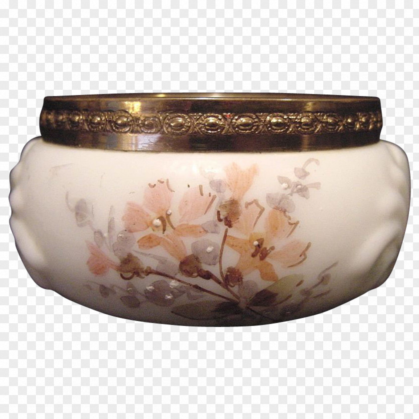 Hand Painted Flower Box Ceramic Tableware Bowl Lighting PNG