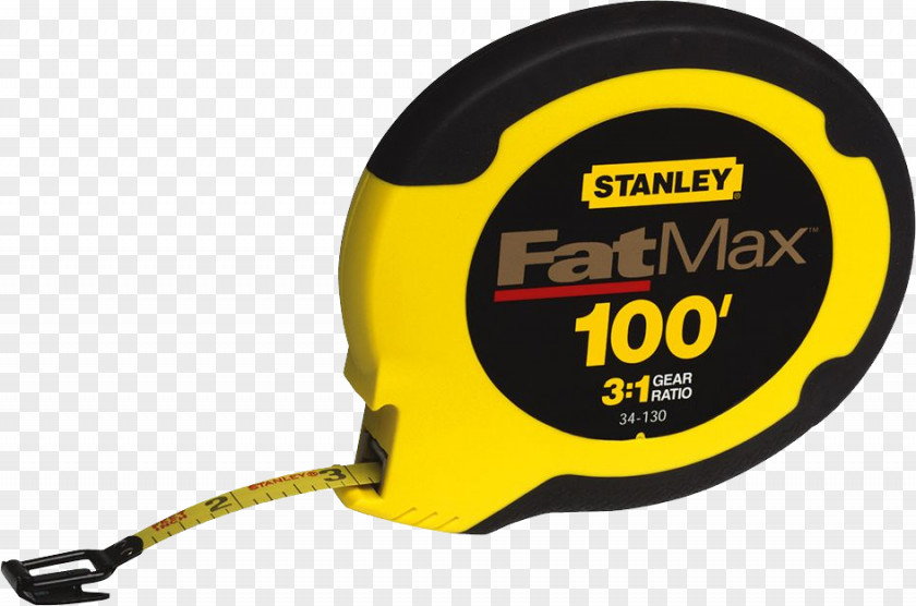 Measuring Tape Stanley Hand Tools Measures FatMax PNG