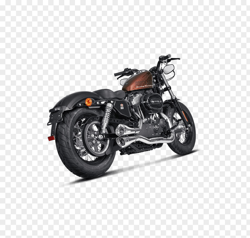 Motorcycle Exhaust System Accessories Akrapovič Harley-Davidson Sportster PNG