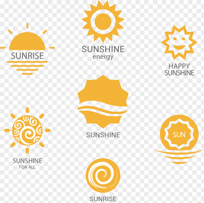 Vector Painted Icon Sun PNG