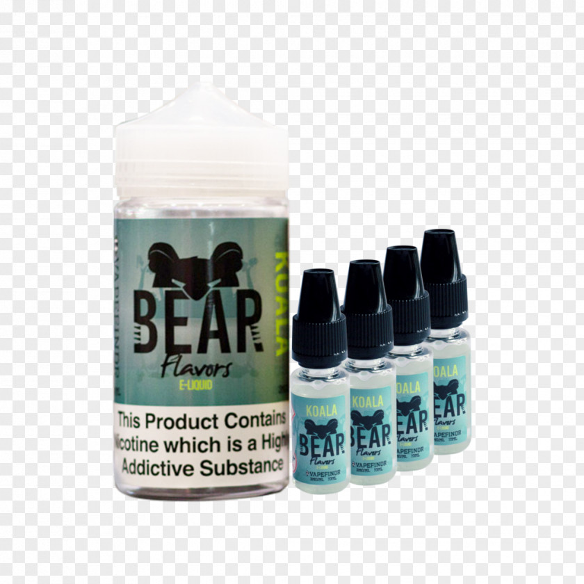 Bear Electronic Cigarette Aerosol And Liquid Flavor Vapor PNG