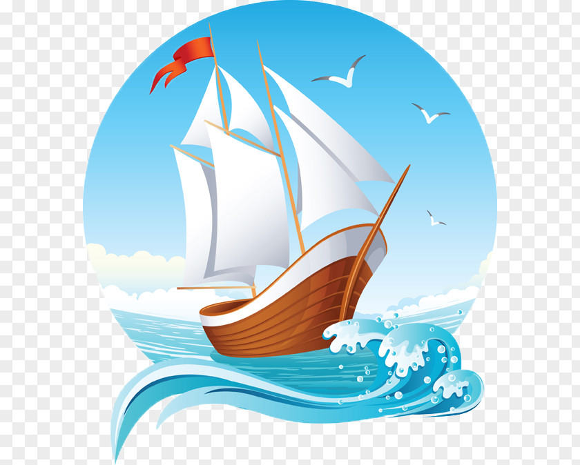 Sailing Pattern Ship Clip Art PNG