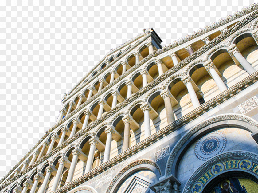 Europe Cathedral Leaning Tower Of Pisa Camposanto Monumentale Florence Milan Piazza Del Duomo, PNG