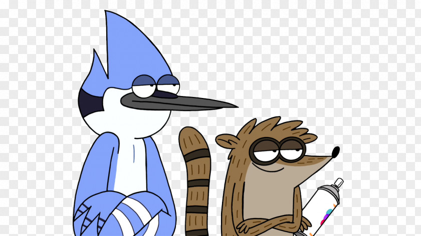 Regular Show: Mordecai And Rigby In 8-Bit Land Cartoon Network PNG