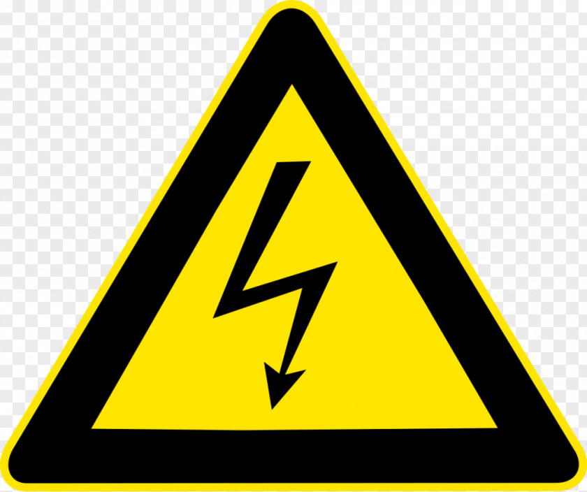 High Voltage Electric Potential Difference Warning Sign Electricity PNG