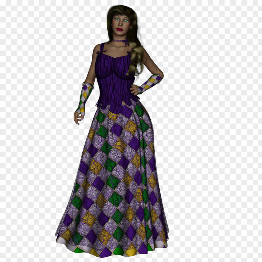 Mardi Gras Clothing Dress Costume Design Gown PNG