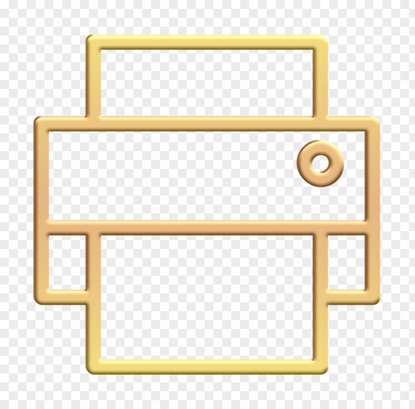 Rectangle Web Icon Computer Electronic Printer PNG