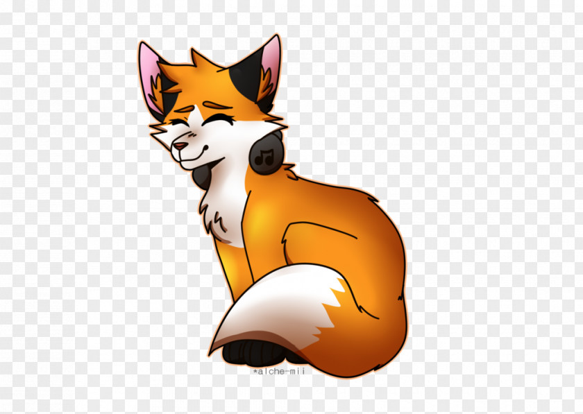 Self Taught Peasant Whiskers Red Fox Cat Clip Art PNG