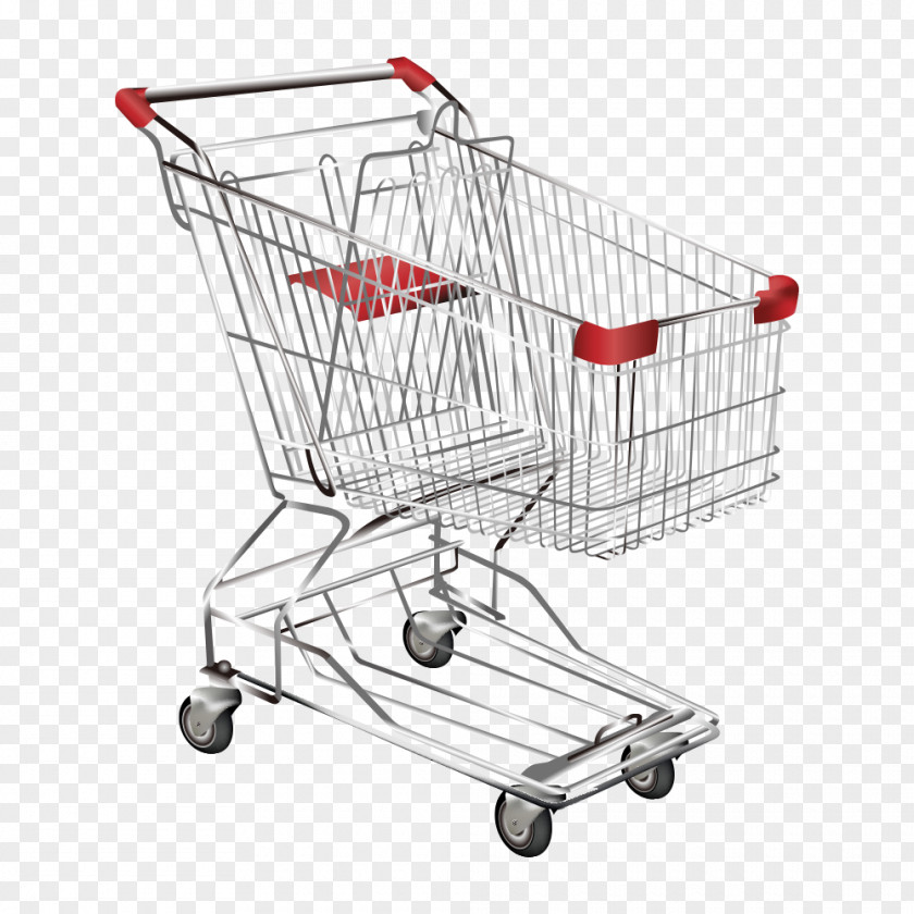 Shopping Cart Supermarket Euclidean Vector PNG