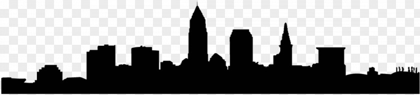 Skyline Cleveland Silhouette Photography PNG