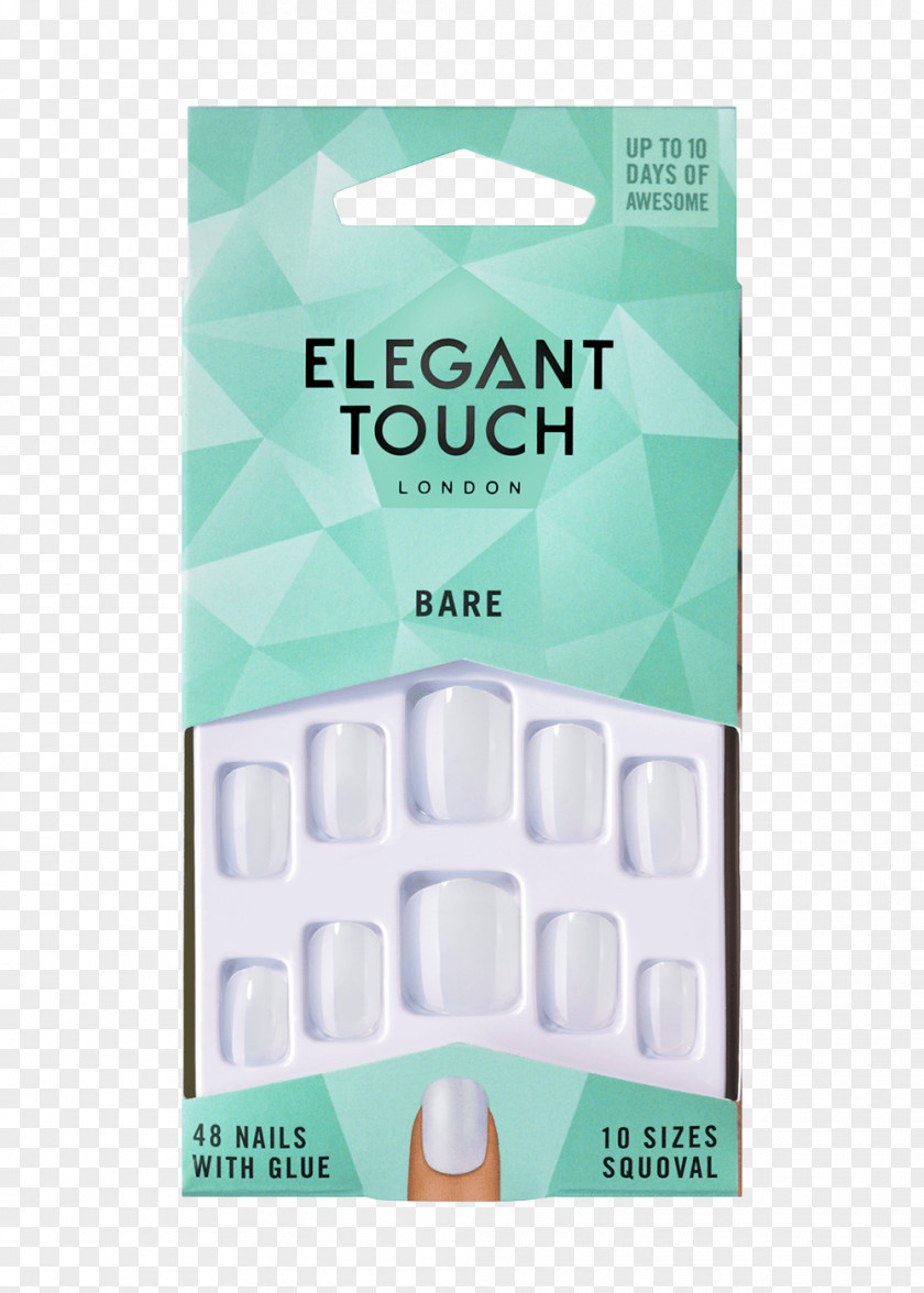 Unique Classy Touch. Artificial Nails Franske Negle Nail Salon Cosmetics PNG