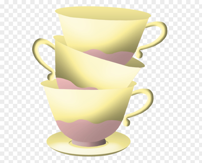 Coffee Cup Saucer Porcelain PNG