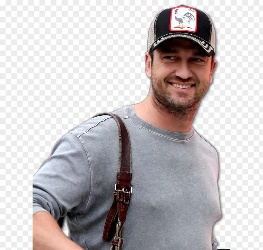 Gerard Butler Helmet Protective Gear In Sports T-shirt PNG