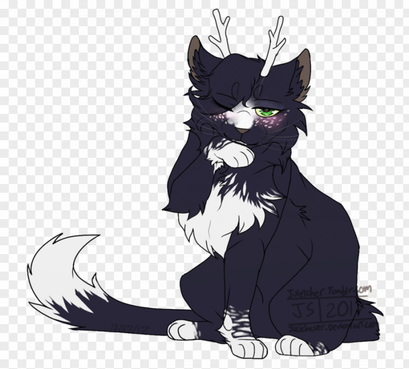 Kitten Whiskers Black Cat Legendary Creature PNG