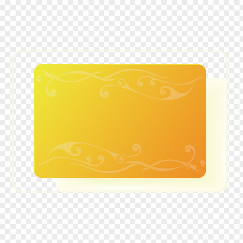Yellow Glass Map Place Mats Rectangle Material PNG