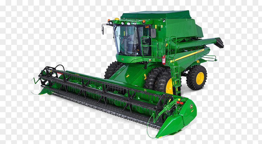 Grain Tractor John Deere Machine Combine Harvester Agriculture PNG