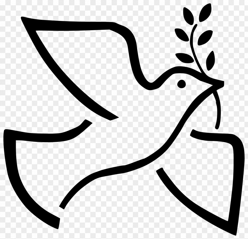 Hand Made Peace Symbols Olive Branch Doves As Christian Symbolism PNG