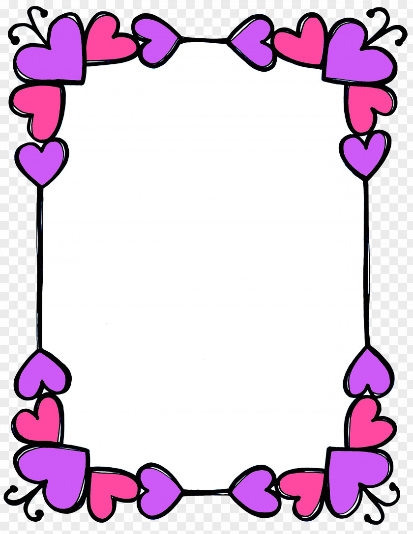 Paper Borders And Frames Clip Art Picture Design PNG