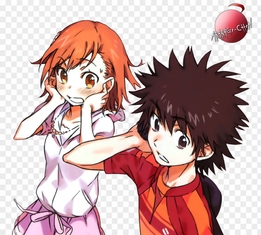 Show Off Light Mikoto Misaka Kamijou Touma Accelerator A Certain Magical Index PNG