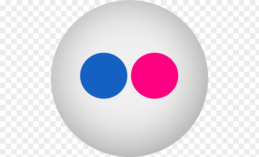 Social Media Flickr Logo Network PNG