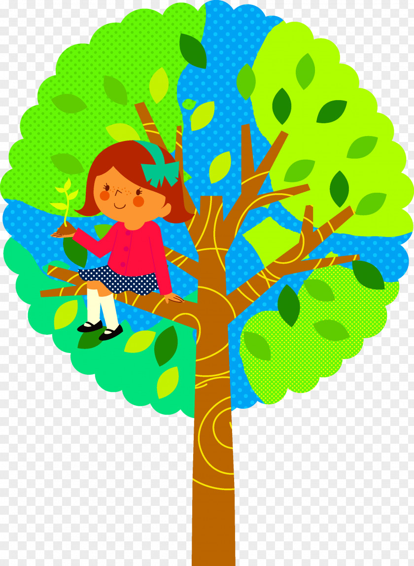 Tree Children PNG