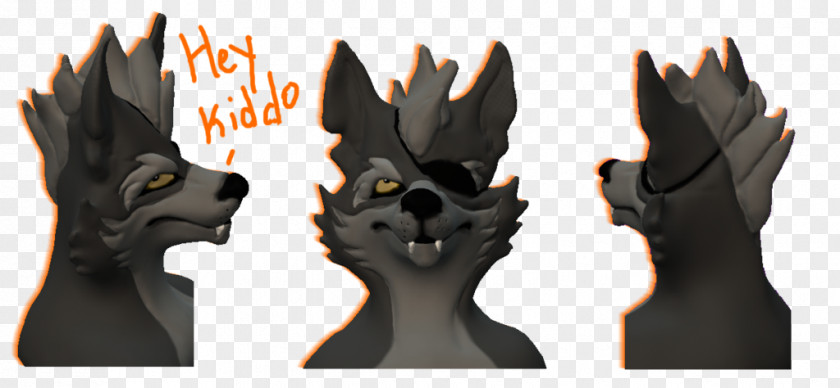 Wolf-head Finger PNG