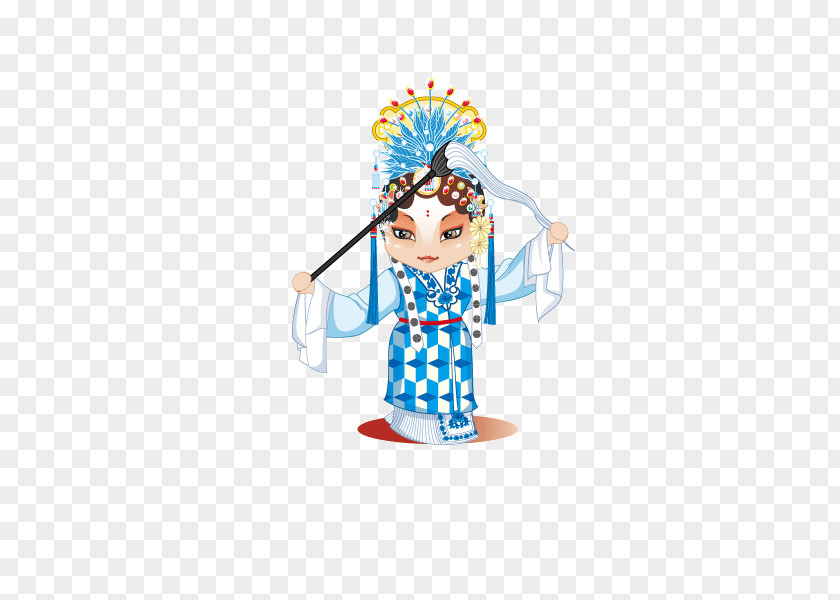 Actor Peking Opera Cartoon Icon PNG