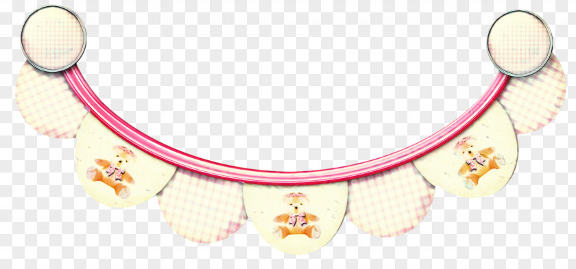 Body Jewelry Neck Yellow Ribbon PNG