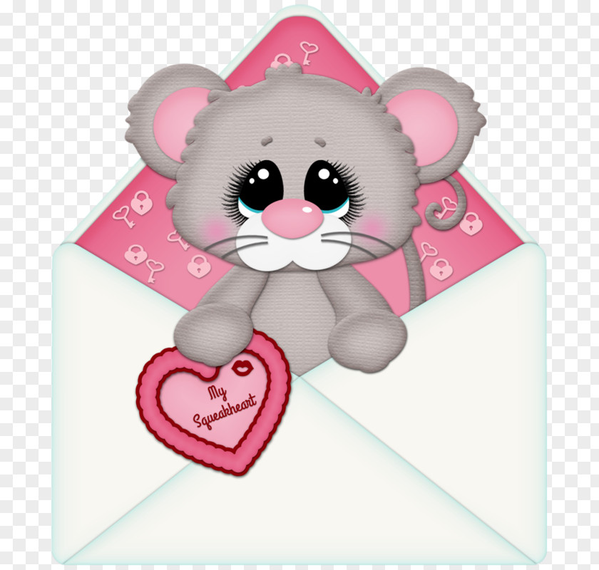 Cartoon Envelope Mickey Mouse Minnie Computer Clip Art PNG