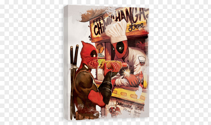 Hulk Chimichanga Deadpool Bob, Agent Of Hydra Daredevil Comics Poster PNG