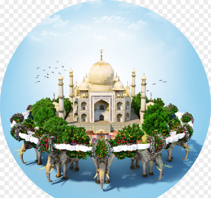 Taj Mahal Photography Royalty-free Art PNG