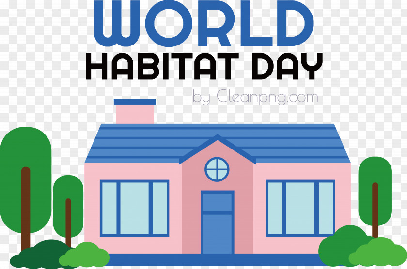 World Habitat Day Habitat World Vector Royalty-free PNG