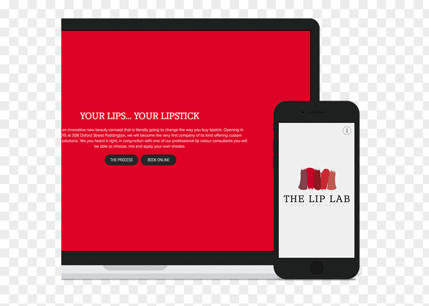 Design The Lip Lab Logo Brand PNG