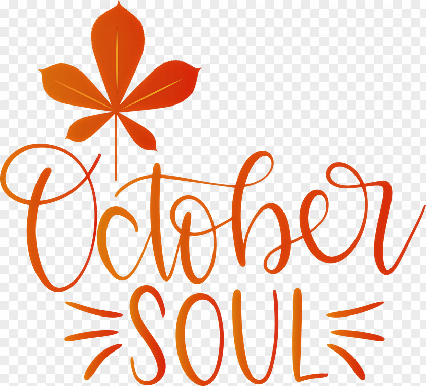 October Soul October PNG