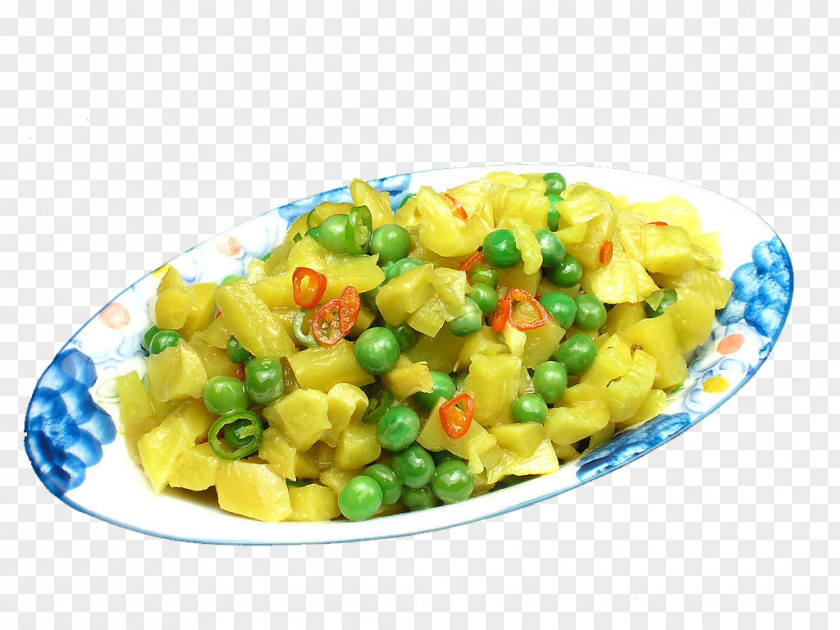 Radish Mixed With Peas Takuan Vegetarian Cuisine Pea Edamame Vegetable PNG