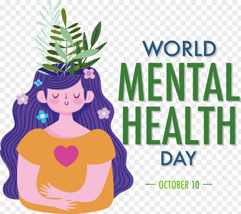 World Mental Health Day PNG