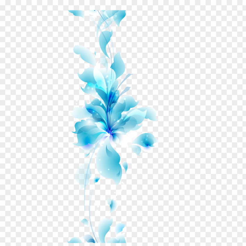 Blu Pictogram Flower Bouquet Blue Cut Flowers PNG