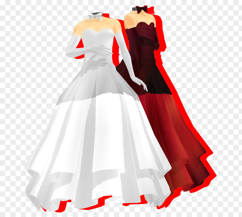 Dress Wedding Shoulder Cocktail Party PNG